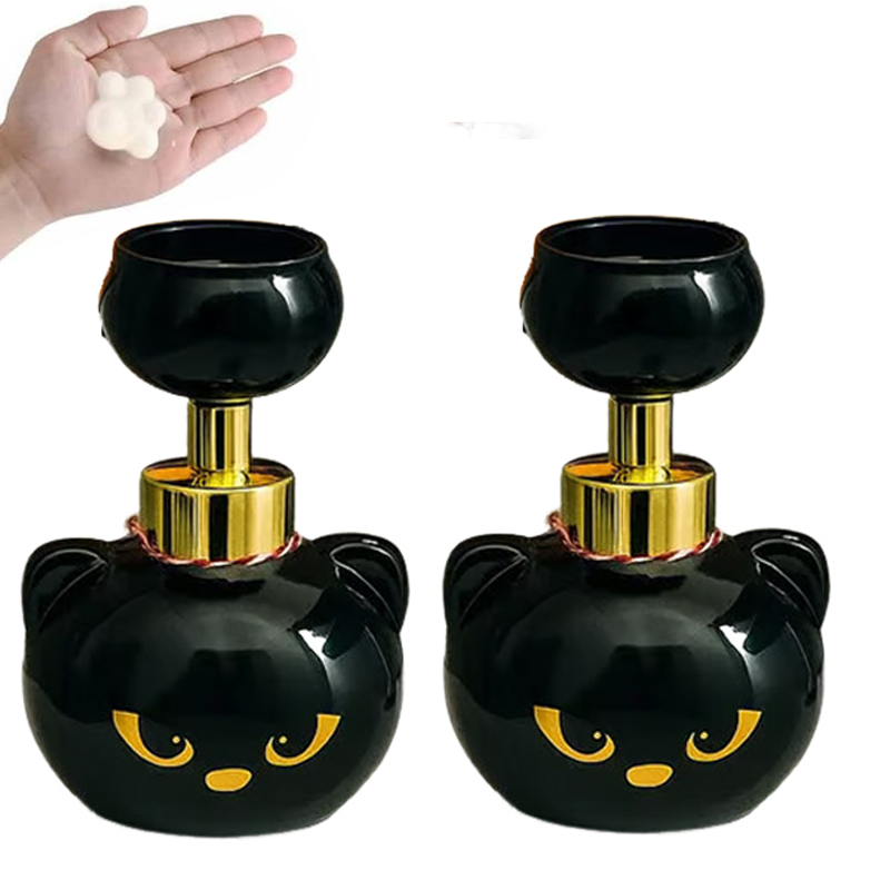 Soap Making Jug - Sevimli Kedi Patisi Köpük Sabunluk Komik
