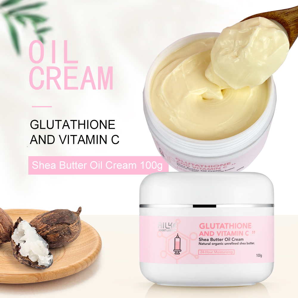 Shea Butter Raw - AILKE Beyazlatıcı ve Aydınlatıcı Krem, Yüz