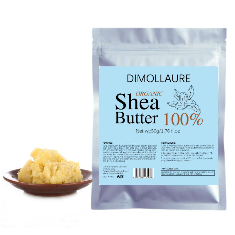 Shea Butter Raw - Dimollaure 50g doğal organik rafine edilmemiş