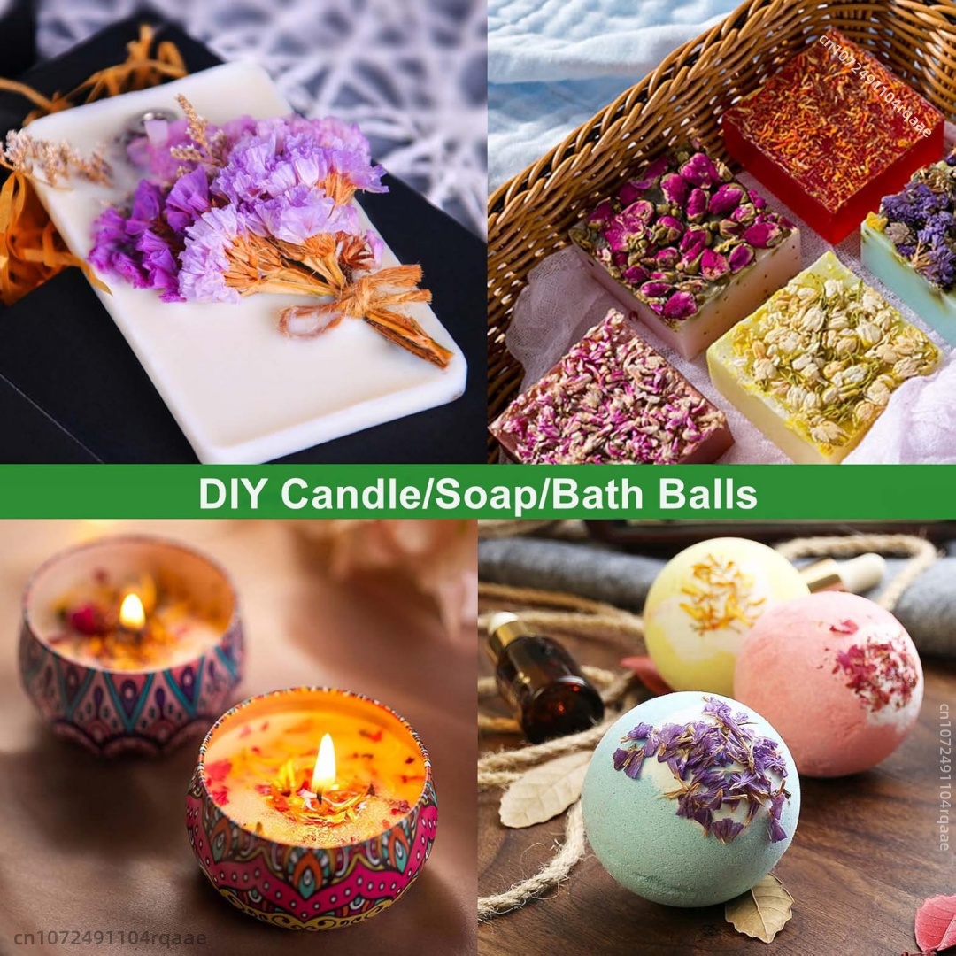 30 torba doğal kurutulmuş çiçe - Soap Making Experiment incelemesi ve fiyatı