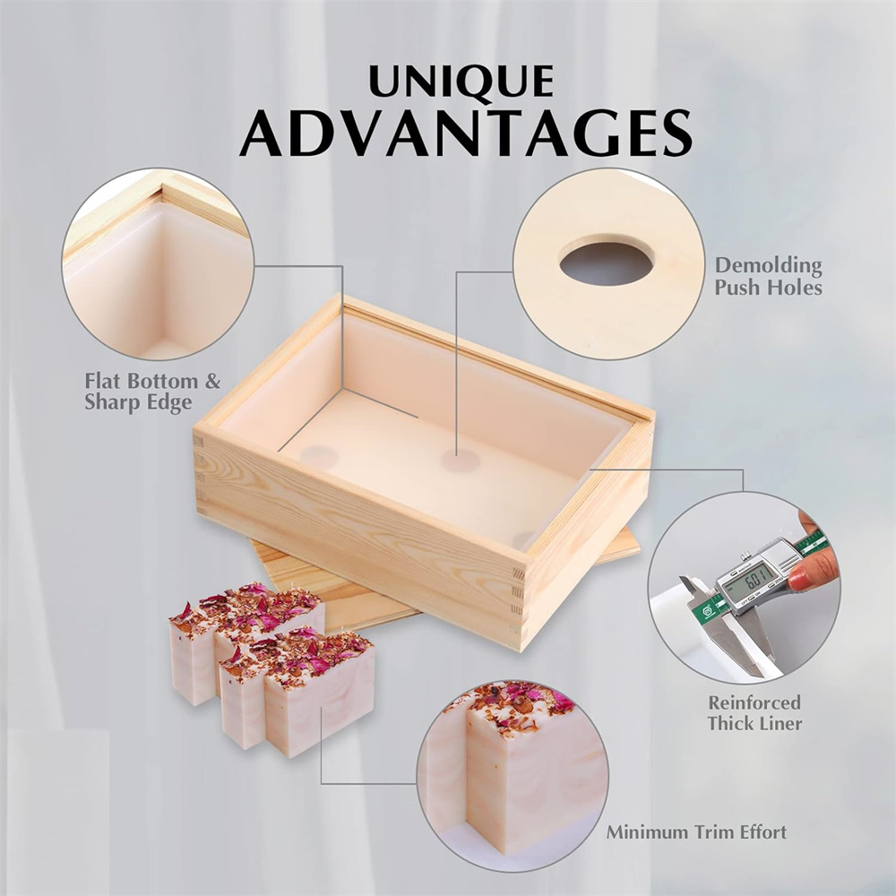 Büyük Sabun Kalıpları Dikdörtg - Soap Making Instructions incelemesi ve fiyatı
