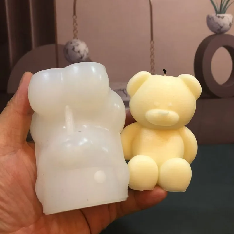 3D Ayı Silikon Mum Kalıp DIY A - Soap Making Experiment incelemesi ve fiyatı