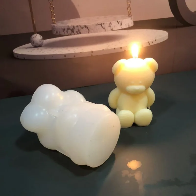 3D Ayı Silikon Mum Kalıp DIY A - Soap Making Experiment incelemesi ve fiyatı