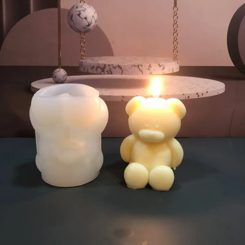 3D Ayı Silikon Mum Kalıp DIY A - Soap Making Experiment incelemesi ve fiyatı