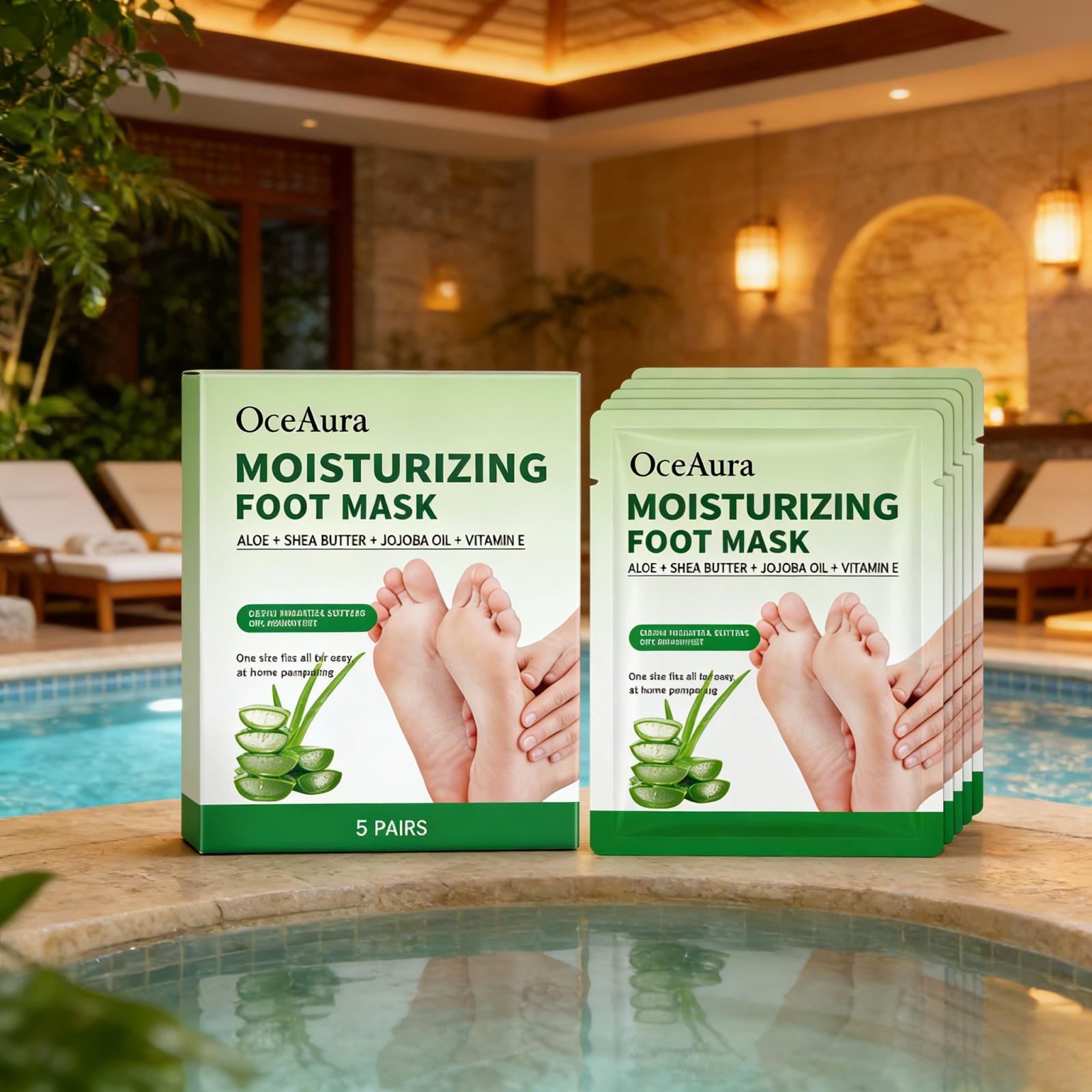 OceAura Nemlendirici Ayak Mask - Shea Butter Raw incelemesi ve fiyatı