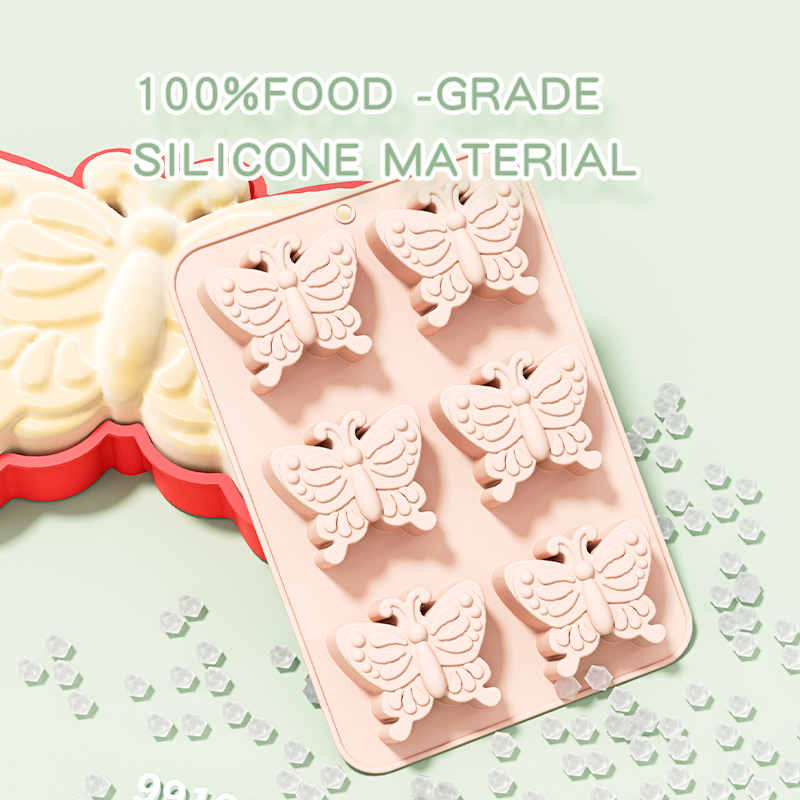 6 delik 3D Böcek Kelebek Silik - Soap Making Jug incelemesi ve fiyatı