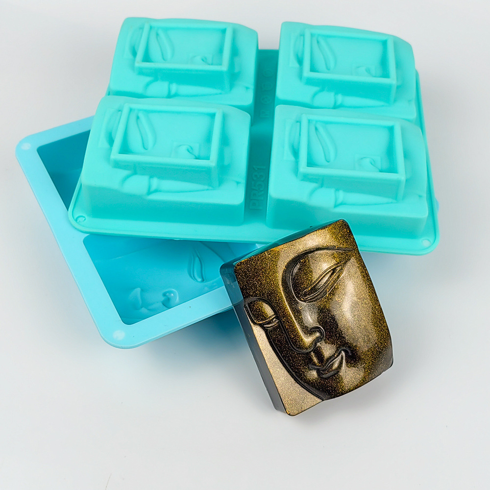 4 delik buda portre sabun kalı - Soap Making Instructions incelemesi ve fiyatı