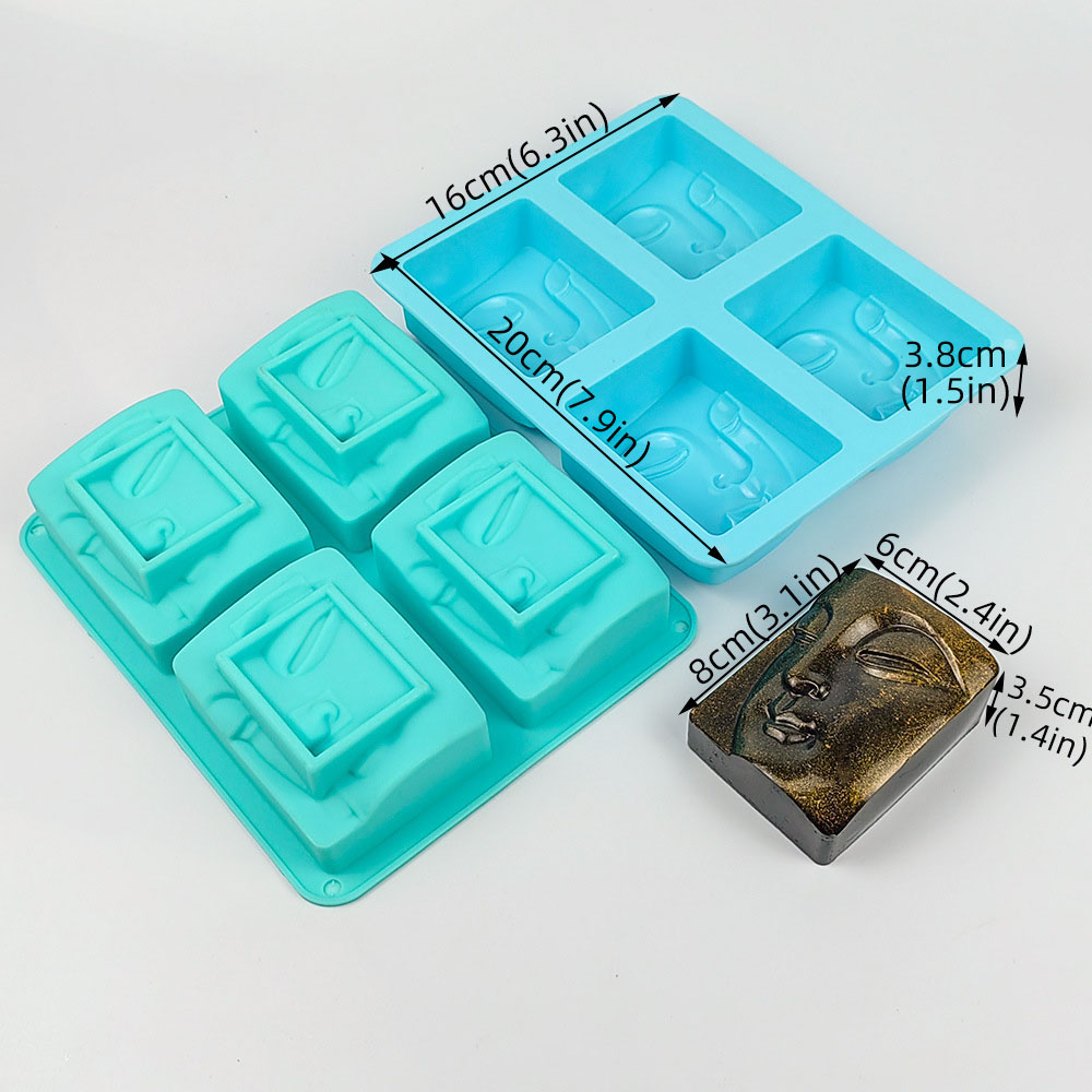 4 delik buda portre sabun kalı - Soap Making Instructions incelemesi ve fiyatı